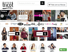 Tablet Screenshot of portaldotricot.com.br